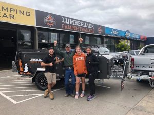 Lumberjack Camper Trailers Rutherford Showroom in NSW