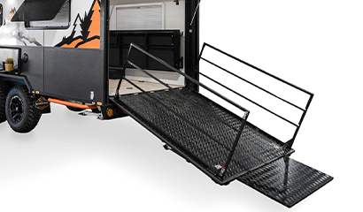 Easy Cargo loading Ramp!